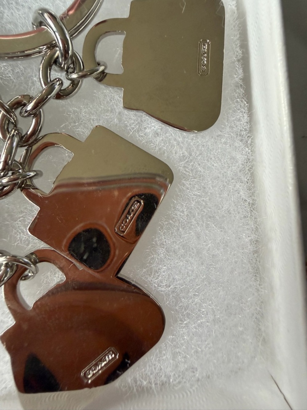 Coach Soho Bag Charm Keychain + Coach Pen NWOT - Picture 6 of 8